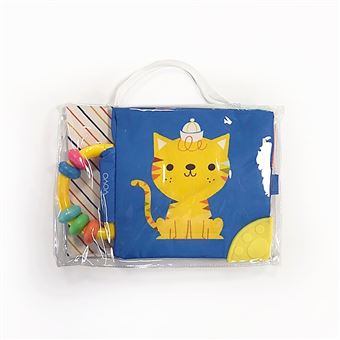 Gato-mi primer libro con mordedor y