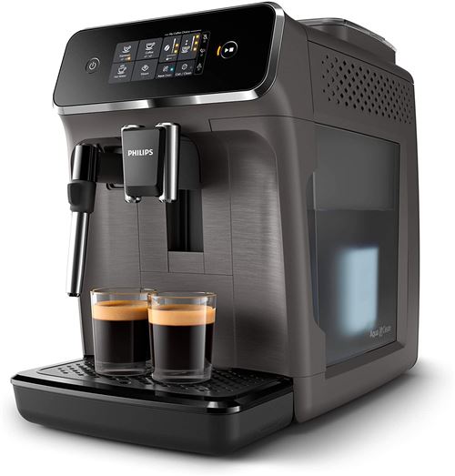 Cafetera superautomática - De'Longhi Rivelia EXAM440.55.G, Molinillo  integrado, 2 depósitos de café, LatteCrema hot, 16 recetas, 19 bar, 1450 W,  Gris - Comprar en Fnac
