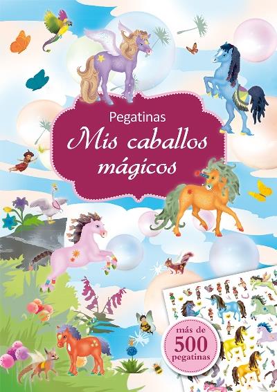 Mis Caballos Pegatinas tapa blanda libro magicos de maja wagner español