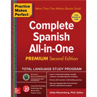 Practice Makes Perfect: Complete Spanish All-in-One, Premium Second Edition - 1