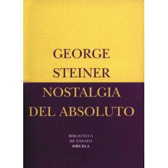 Nostalgia del absoluto