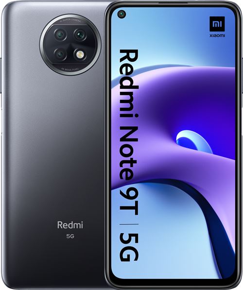 Xiaomi Redmi Note 9T 5G 6,53'' 64GB Negro - Smartphone | Fnac