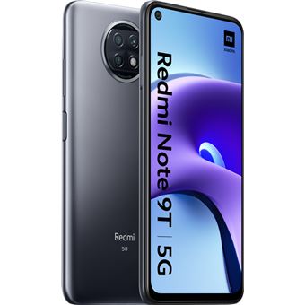 Xiaomi Redmi Note 9T 5G 6,53'' 64GB Negro - Smartphone | Fnac