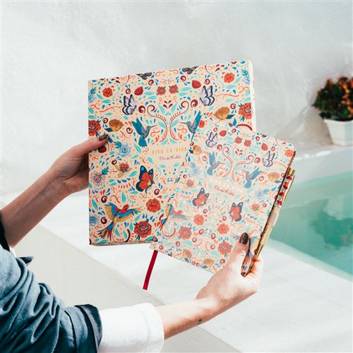 Lot De 3 Carnets Frida Kahlo Grupo Erik - Format A5 - Notebook Voyage Recettes