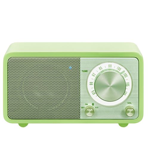 Radio Portátil Bluetooth Sangean Swr7 Verde