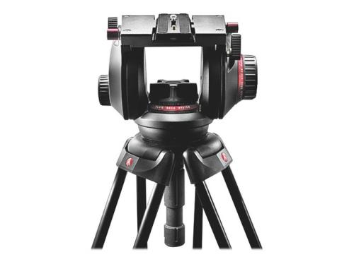 Manfrotto - Rótula Video 509hd Con Zapata Rápida 509plong Semi Esfera 100mm