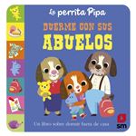 La perrita Pipa duerme con sus abuelos