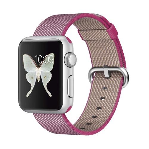 Apple watch plata con correa rosa outlet
