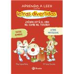 Aprendo a leer con las letras divertidas, 1. ¿Dónde está el oro del cofre del tesoro?