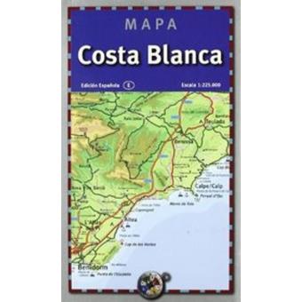 Costa Blanca mapa - 1