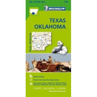 Texas - Oklahoma Zoom Map 176