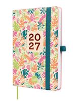 Agenda 16 Meses Finocam Capri Sep 2026 Dic 2027 F4 118x168 Mm Semana Vista Horizontal Jungla Español