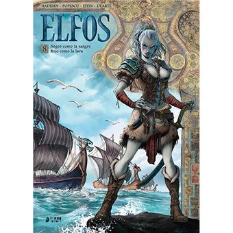 Elfos 8 - Negro como la sangre / Rojo como la lava