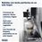 Cafetera superautomática - De'Longhi Dinamica Plus ECAM380.85.SB, Molinillo integrado, Depósito leche, Táctil, 24 bebidas, 15 bar, 1450 W, Titanium