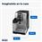 Cafetera superautomática - De'Longhi Dinamica Plus ECAM380.85.SB, Molinillo integrado, Depósito leche, Táctil, 24 bebidas, 15 bar, 1450 W, Titanium