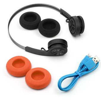 Auriculares Bluetooth JLab Rewind Retro Negro - Auriculares Bluetooth - Los  mejores precios