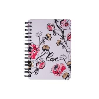 Libreta en espiral Romantic florals