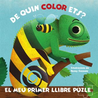 De quin color ets - El meu primer llibre puzle