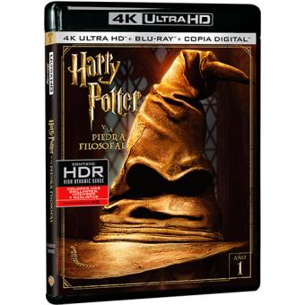 Harry Potter Harry Potter y la piedra filosofal UHD Blu-Ray