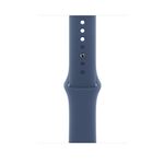 Correa deportiva Apple Azul denim para Apple Watch 46 mm - Talla S/M