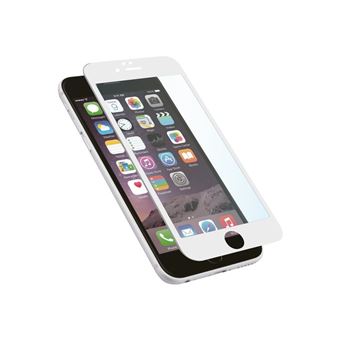 Protector pantalla Muvit Cristal templado curvo blanco para iPhone 8