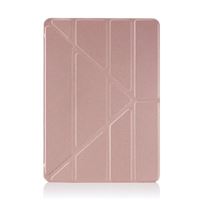 Funda con soporte Pipetto London Origami Oro Rosa para iPad 9,7''