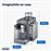 Cafetera superautomática - De'Longhi Rivelia EXAM440.55.G, Molinillo integrado, 2 depósitos de café, LatteCrema hot, 16 recetas, 19 bar, 1450 W, Gris