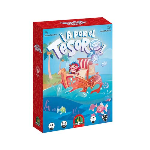 Juego de mesa a por el tesoro
