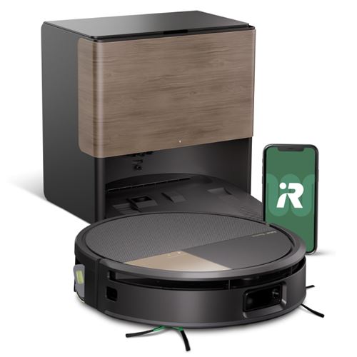 Irobot Negro Robot Aspirador Y Friegasuelos Roomba Max 776 Con Base Autowash