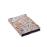 Romantic florals Libreta rayada tapa dura rosa y azul_1