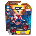 Spin Master Negra Monster Jam Vehículo Marvel 1:64 - Varios Modelos