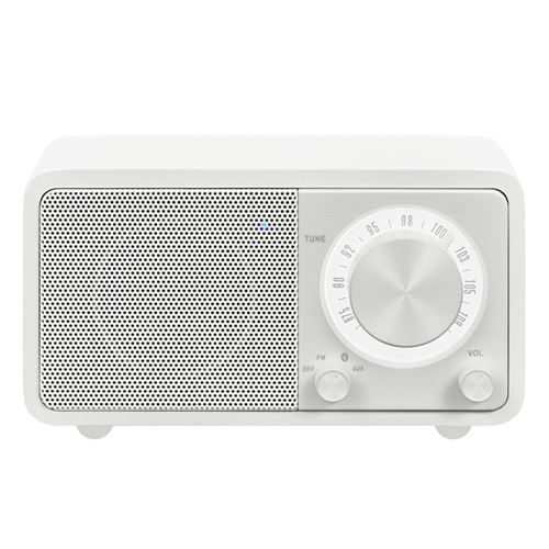 Radio Portátil Bluetooth Sangean Swr7 Blanco