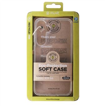Funda Muvit Recycle-Tek Transparente para Samsung Galaxy A35 5G