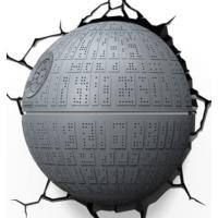 Lámpara decorativa pared 3D Star Wars Estrella de la Muerte