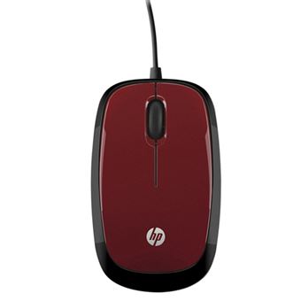 Ratón HP X1200 Rojo