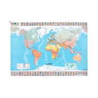 Mapa en tubo El Mundo
