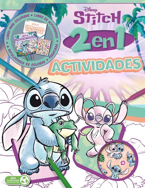 Libros Disney Stitch-Actividades 2 En 1 - Disney (Autor)