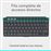 Teclado inalámbrico Logitech Keys-To-Go 2 Grafito