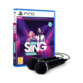 Let´ s Sing 2023 Incluye Canciones Españolas 2 micrófonos PS5 - 1
