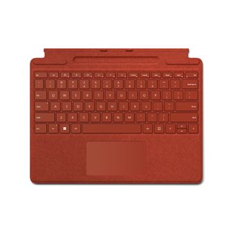 Teclado Microsoft Signature Rojo para Surface Pro con Slim Pen 2