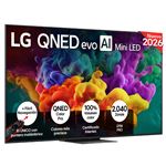 TV QNED 75" LG 75QNED87B6A evo MiniLED AI 4K UHD 2026 Smart TV
