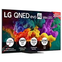 TV QNED 75" LG 75QNED87B6A evo MiniLED AI 4K UHD 2026 Smart TV