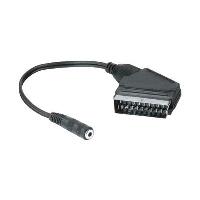Hama 043404 Adaptador Euroconector M a Jack 3.5 H