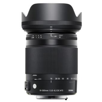 Objetivo Sigma 18-300 mm f3.5/6.3 DC Macro OS HSM Contemporary para Canon