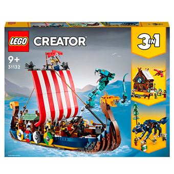 Creator 31132 Vikingo y Serpiente Midgard - Lego - Comprar en Fnac