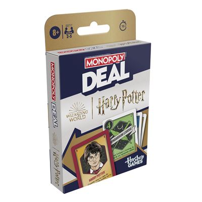 Juego de mesa monopoly deal harry potter