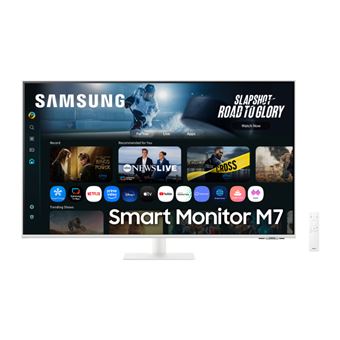 Monitor Samsung Smart LS32FM701UUXEN 32" UHD 4K 60Hz Blanco