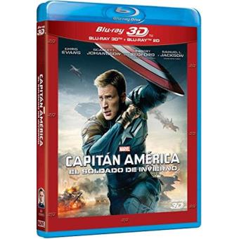 Capitán América 2: El soldado de invierno - Blu Ray + 3D
