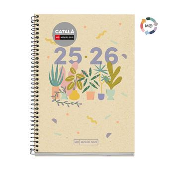 Agenda Escolar Miquelrius Activa Semana Vista Catalán Ecoplants 25_26 - 1