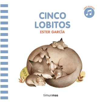 Cinco Lobitos Libro Con Sonido